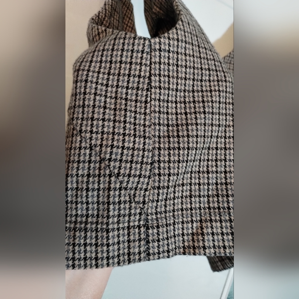 Twenty Montreal Wool Blend Cropped Vest Sz s - Picture 6 of 9